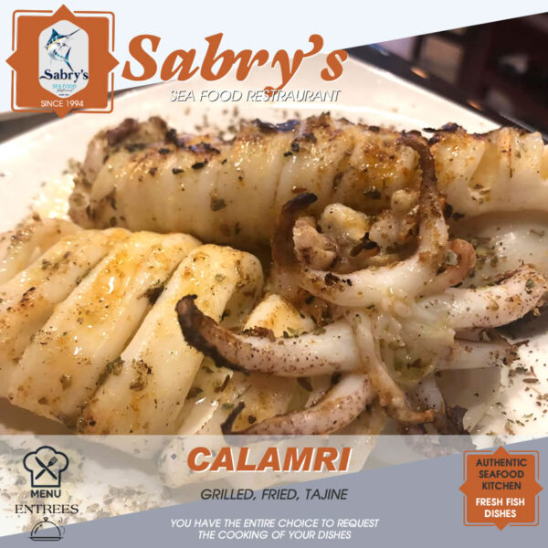Grilled or Fried Calamari